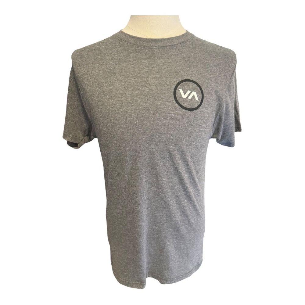 RVCA Graphic T-Shirt‎ Crew Neck Short Sleeve Casual Logo Tee Small